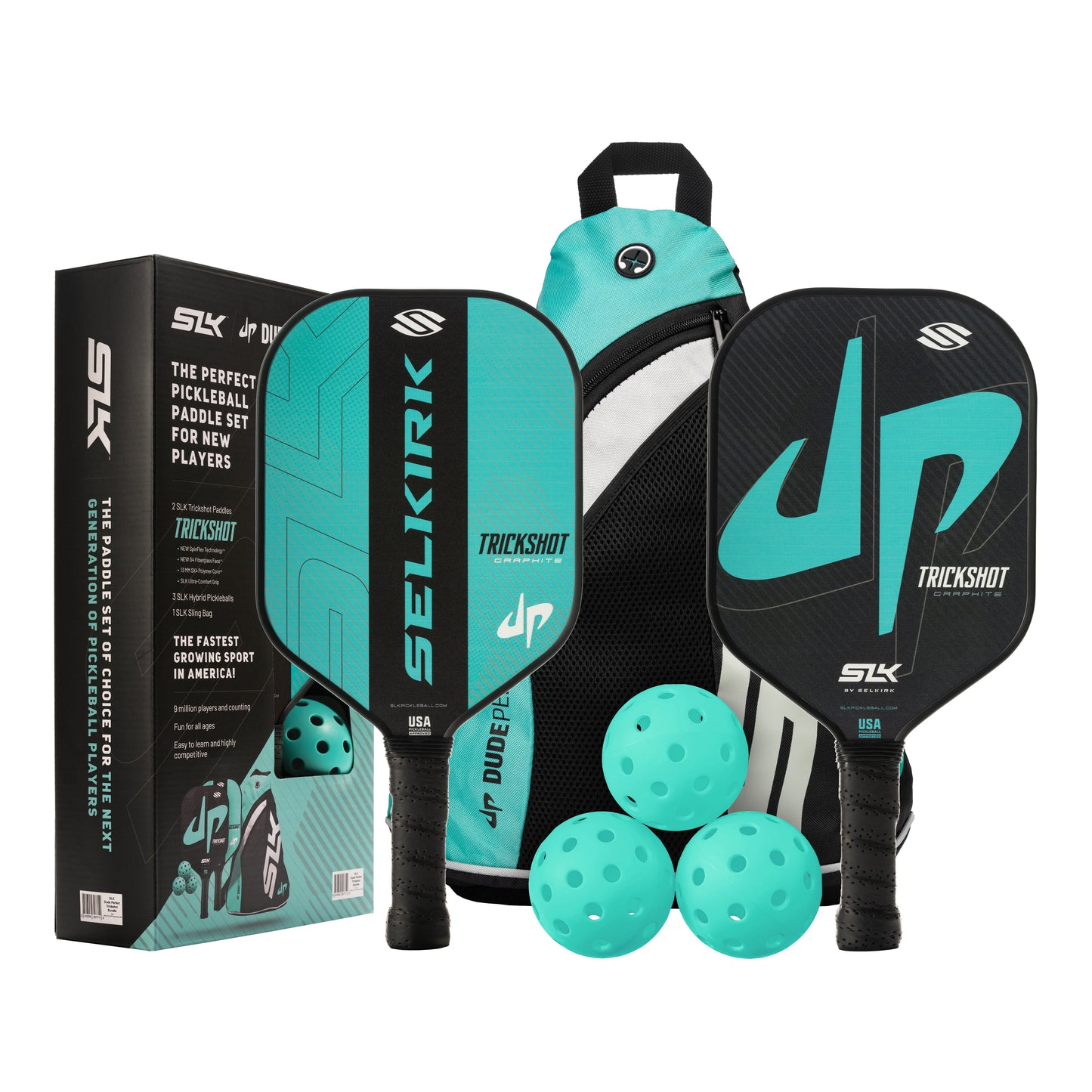 Selkirk SLK by Selkirk x Dude Perfect - Trickshot Pickleball Bundle