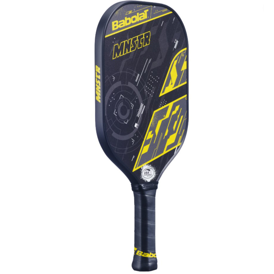 Babolat MNSTR Pickleball Paddle (Black/Yellow)