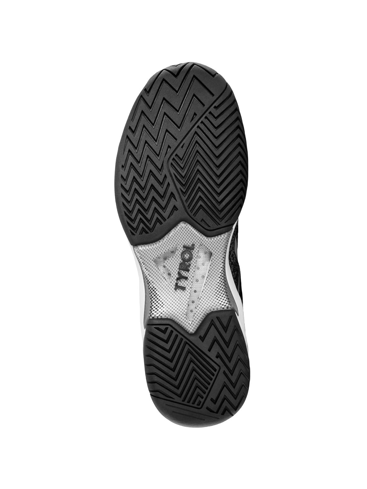 Tyrol Men's Smash Pickleball Shoes (Black/Smoke Pearl)