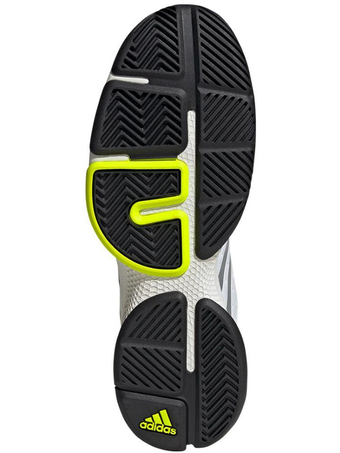 Adidas Men’s Court Pickleball Shoes (Cloud White/Silver Metallic/Core Black)