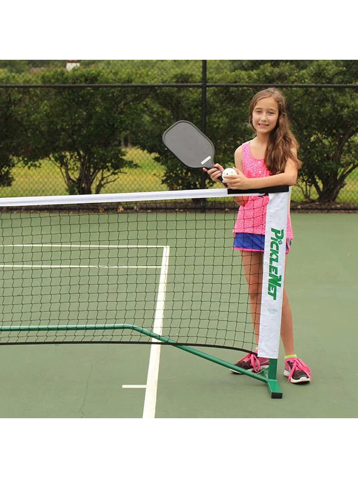 OnCourt OffCourt PickleNet Pickleball Net System - Oval Poles