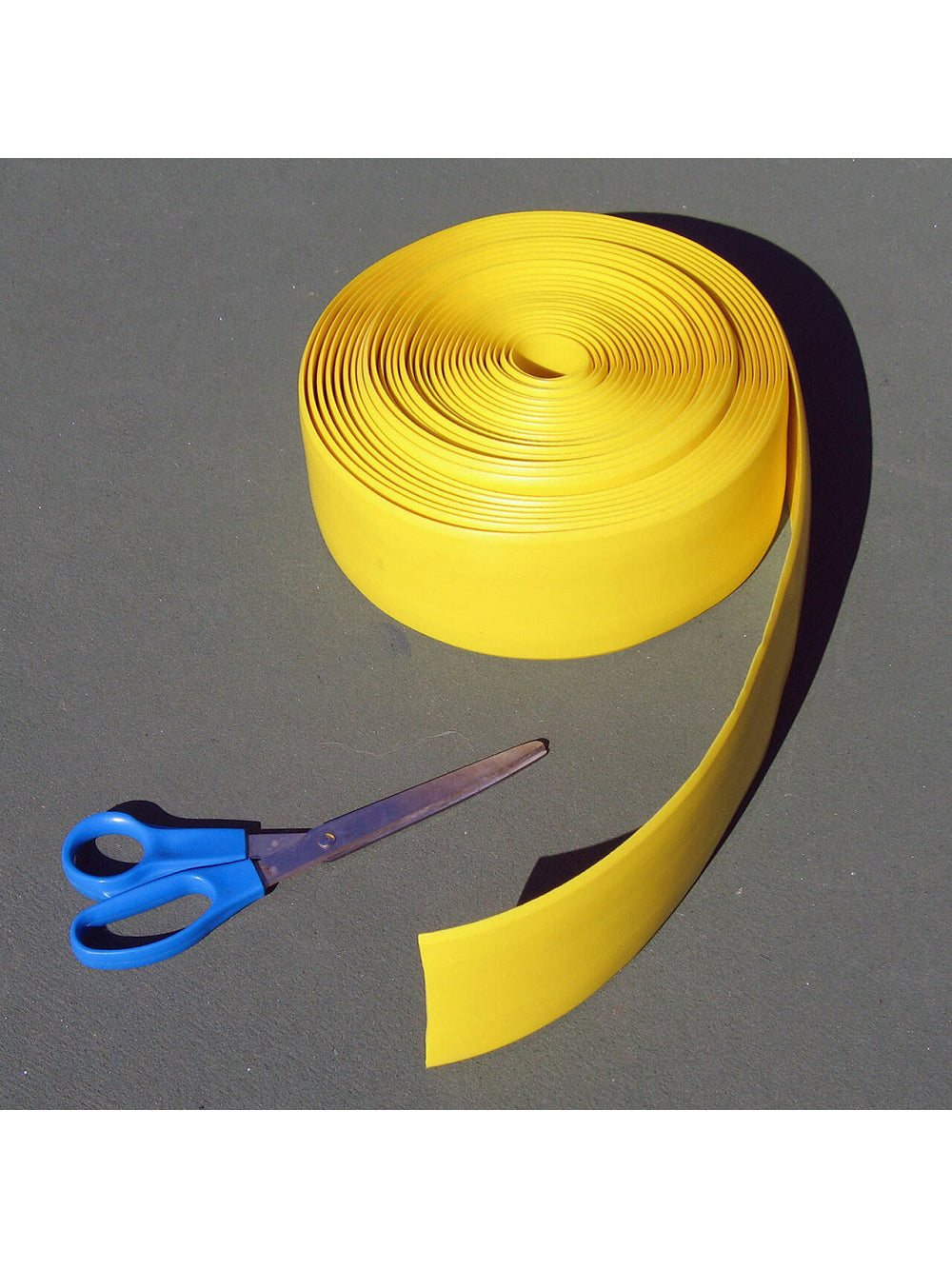 OnCourt OffCourt Tennis & Pickleball Court Yellow Roll Down Lines - 60 Feet