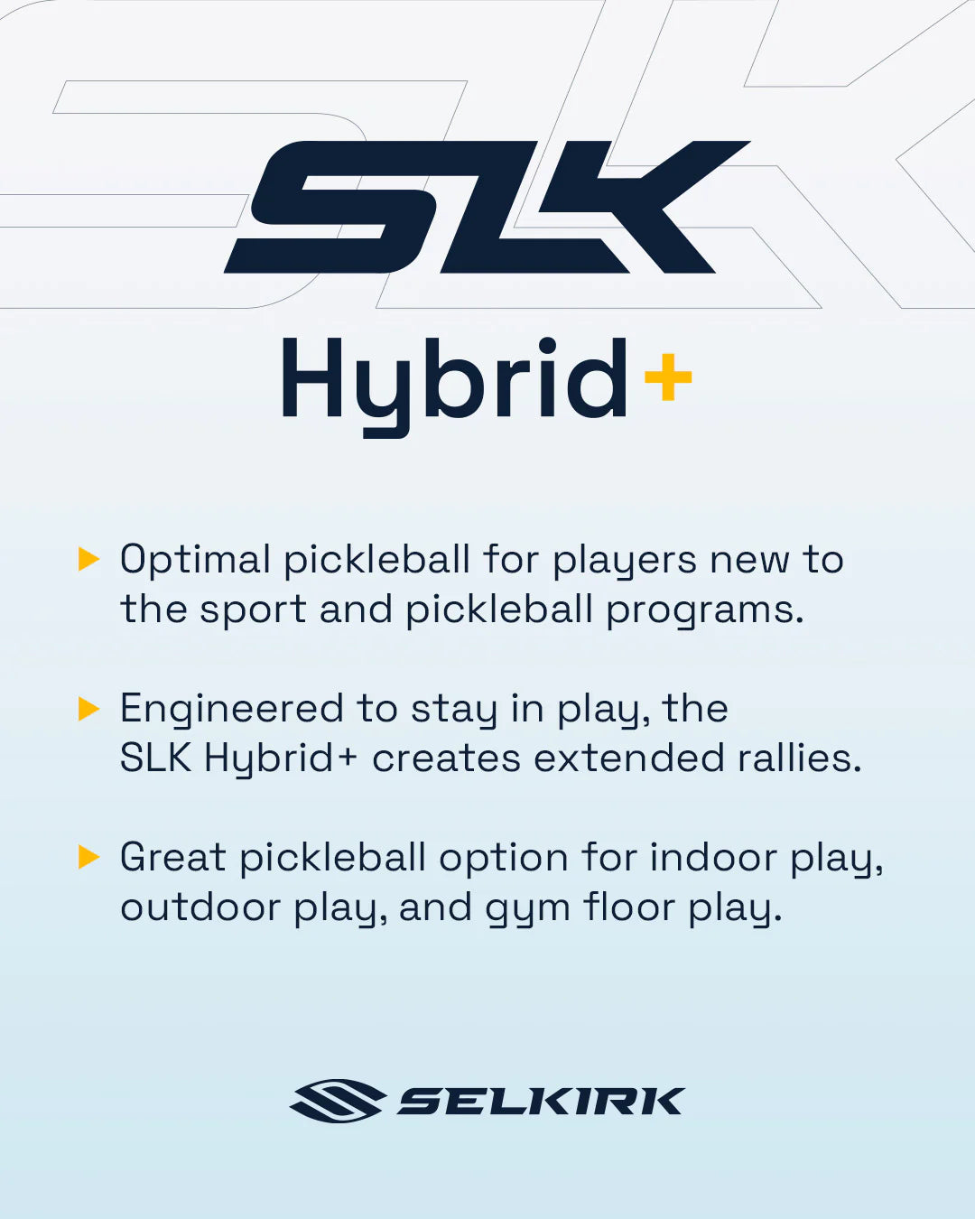 SLK Hybrid+ Pickleballs