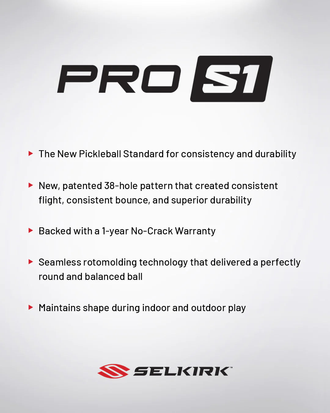 Selkirk - Pro S1 Pickleballs