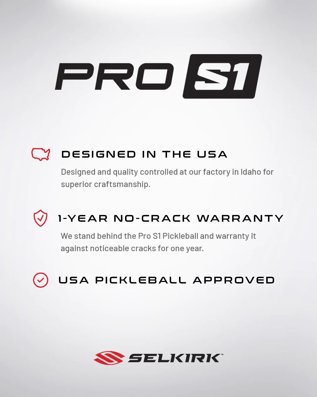 Selkirk - Pro S1 Pickleballs