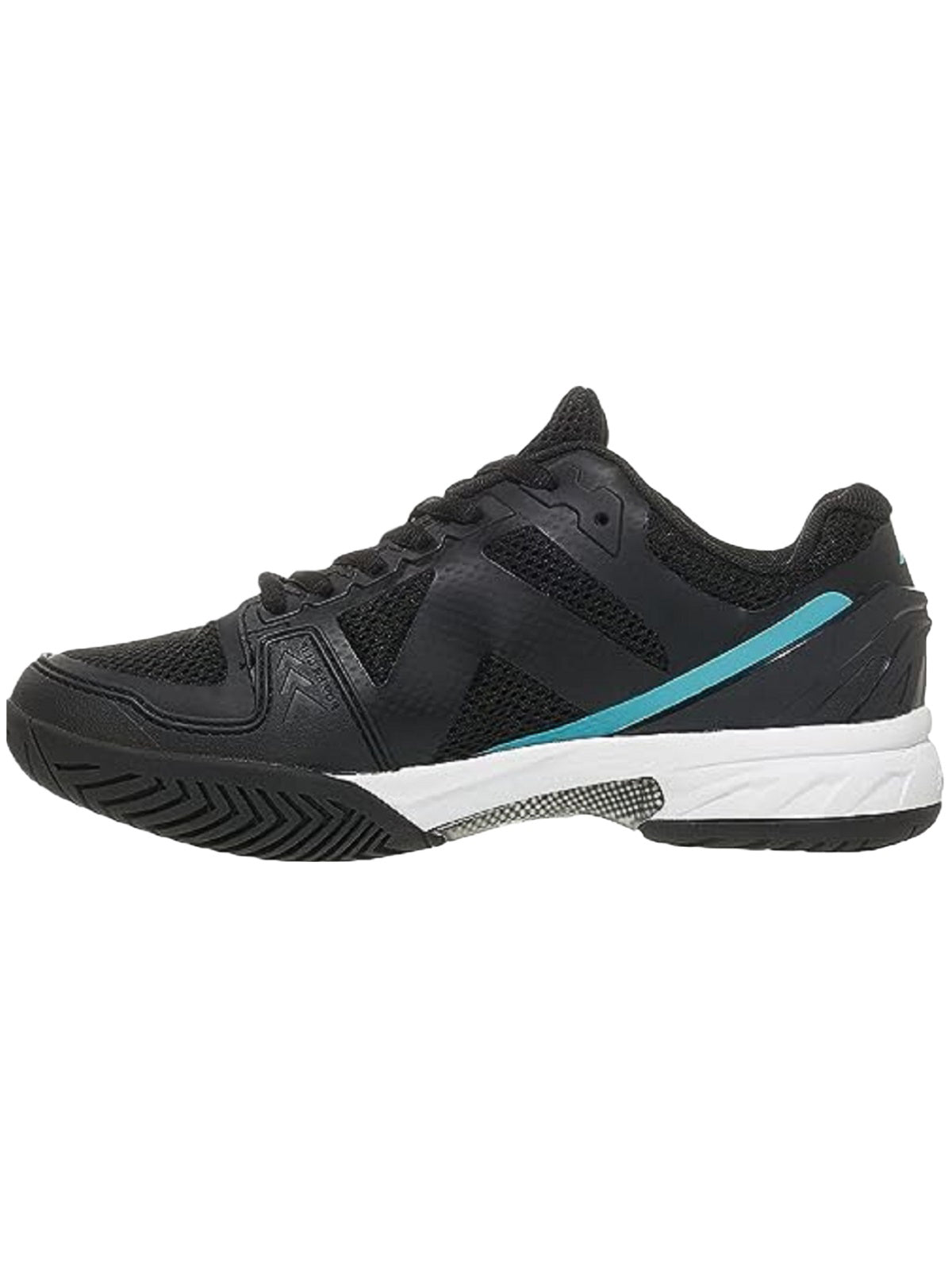 Tyrol Women's Striker-V Pro Pickleball Shoes (Black/Teal)