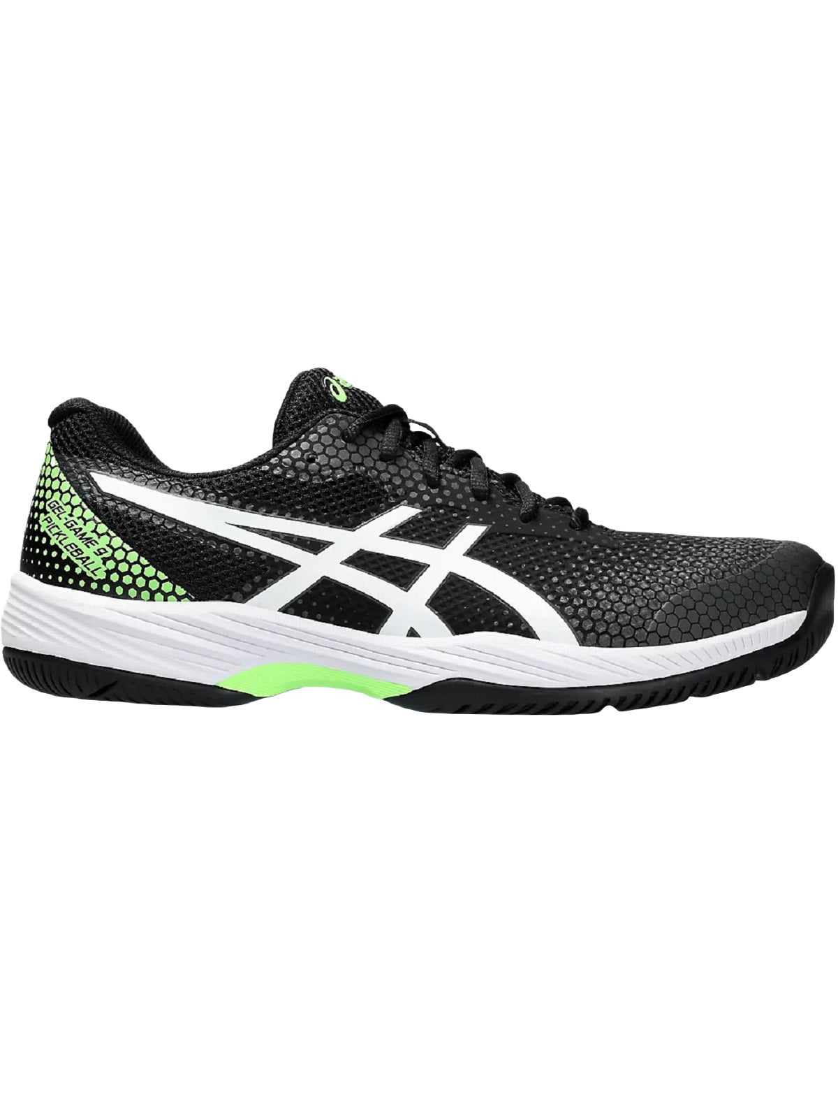 Asics Men's Gel-Game 9 Pickleball Shoes (Black/White)