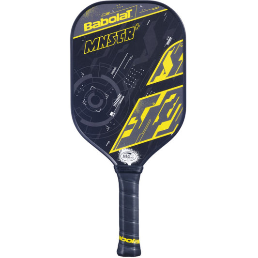 Babolat MNSTR+ Pickleball Paddle (Black/Yellow)