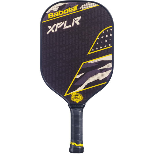 Babolat XPLR Pickleball Paddle (Black/Beige/Yellow)