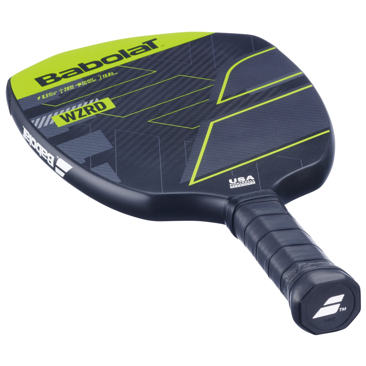 Babolat WZRD Pickleball Paddle (Black/Green)