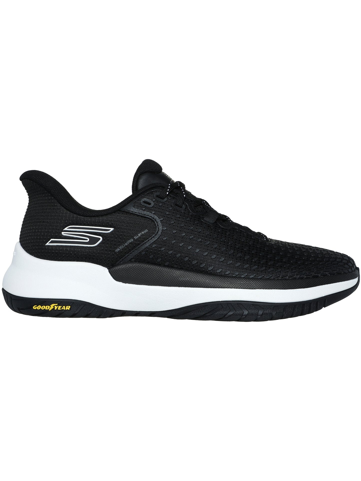 Skechers - Women’s Viper Court Pro Elite Hands Free Slip-Ins Pickleball Shoes (Black/White)