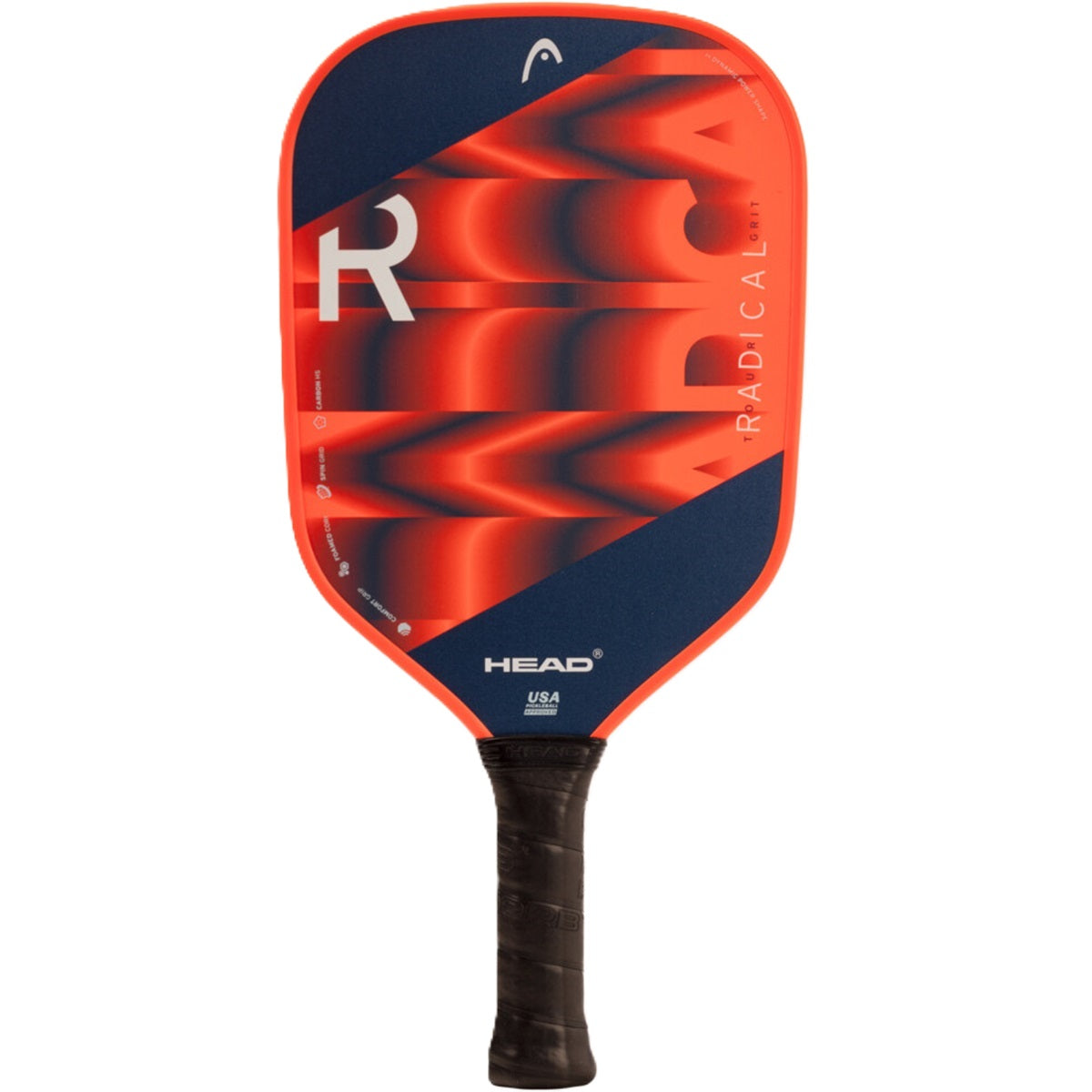 Head Radical Tour Grit Pickleball Paddle (Orange/Black)