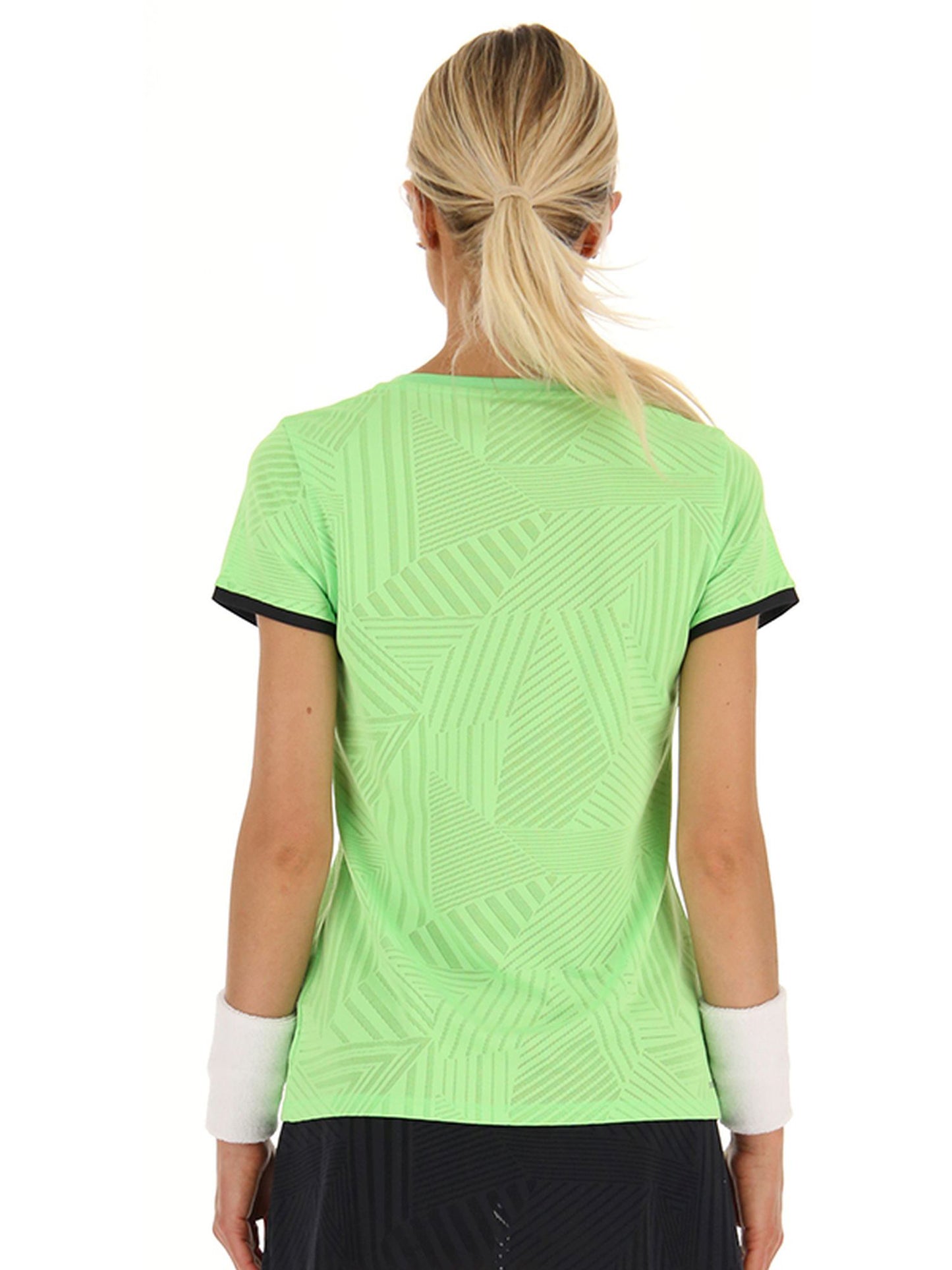 Lotto Women's Superrapida Pickleball V Tee (Green)