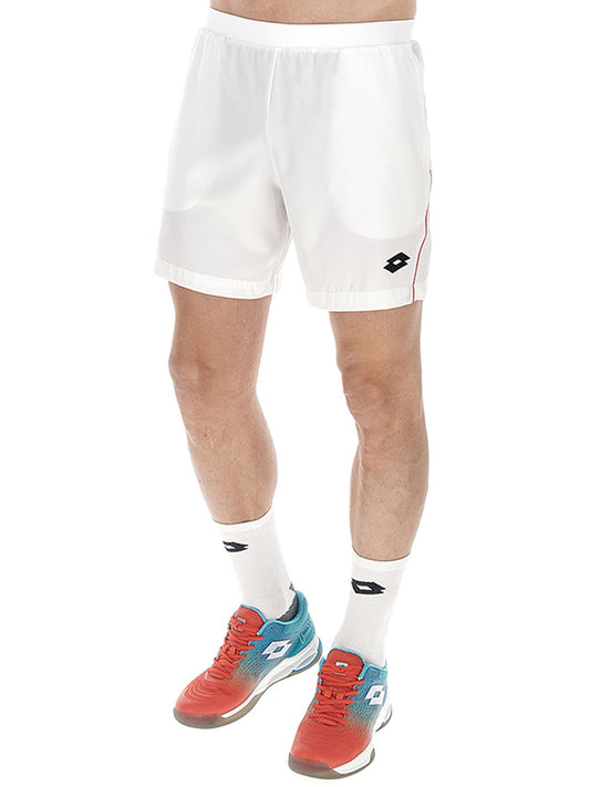 Lotto Men's Superrapida Pickleball V Shorts (White)