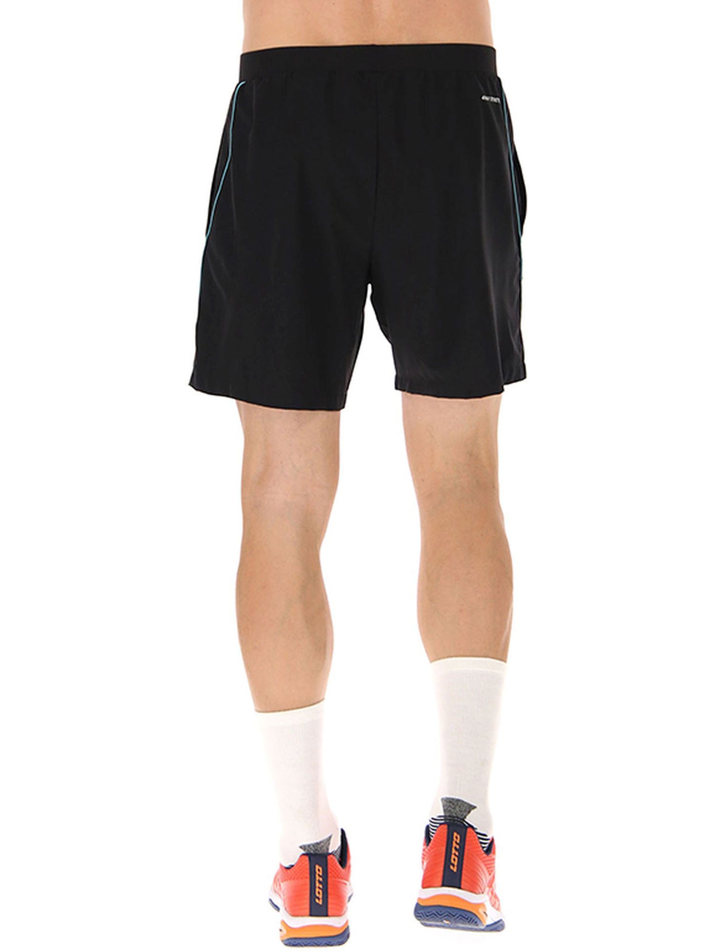 Lotto Men's Superrapida Pickleball V Shorts (Black/Blue)