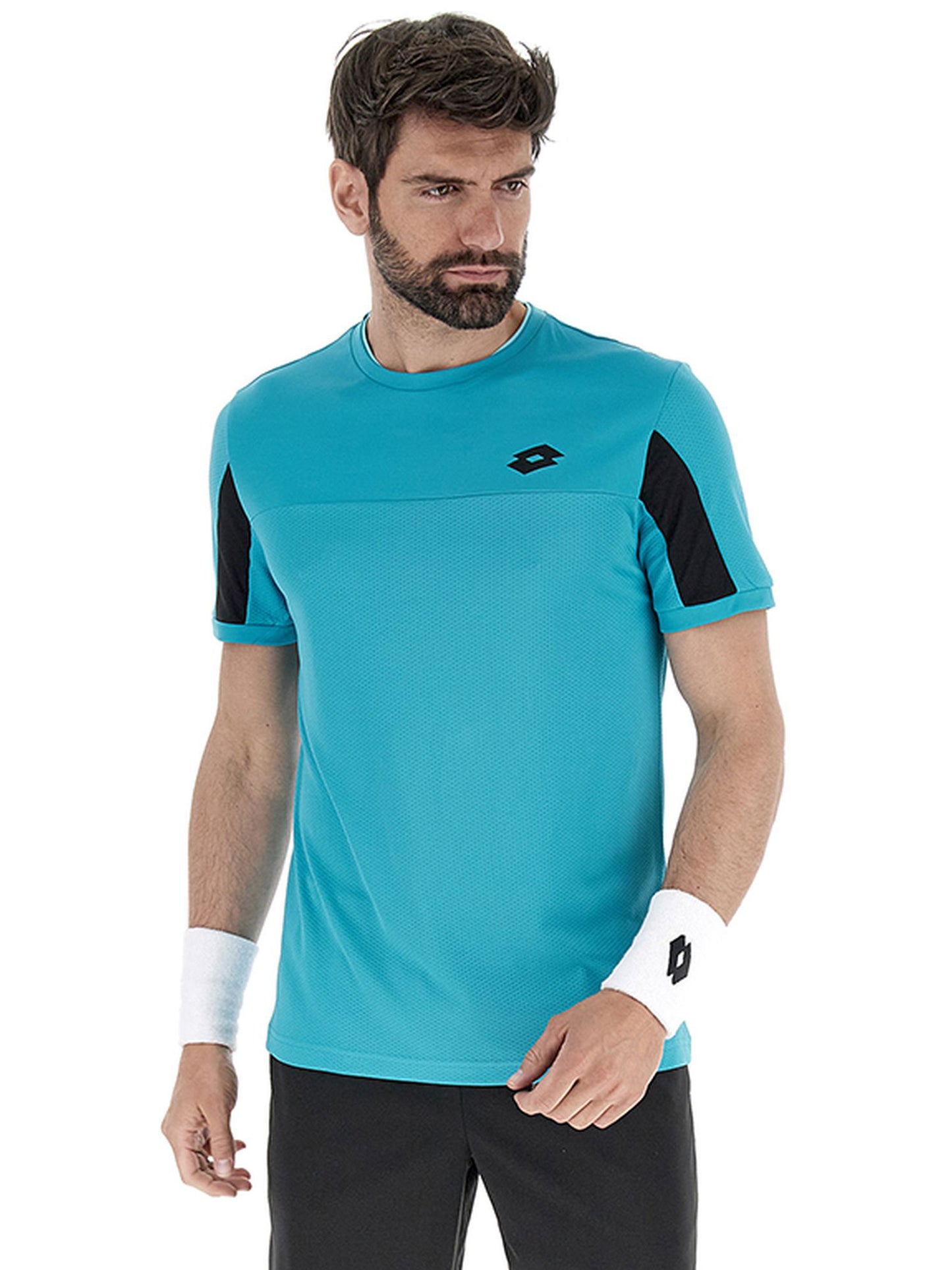 Lotto Men's Superrapida Pickleball VI Tee (Blue Bird)