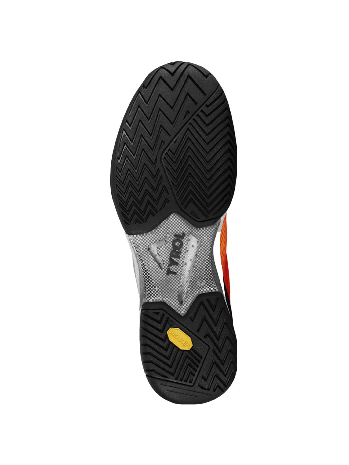 Tyrol Men's Drive-V Pro Pickleball Shoes (Orange/Black)