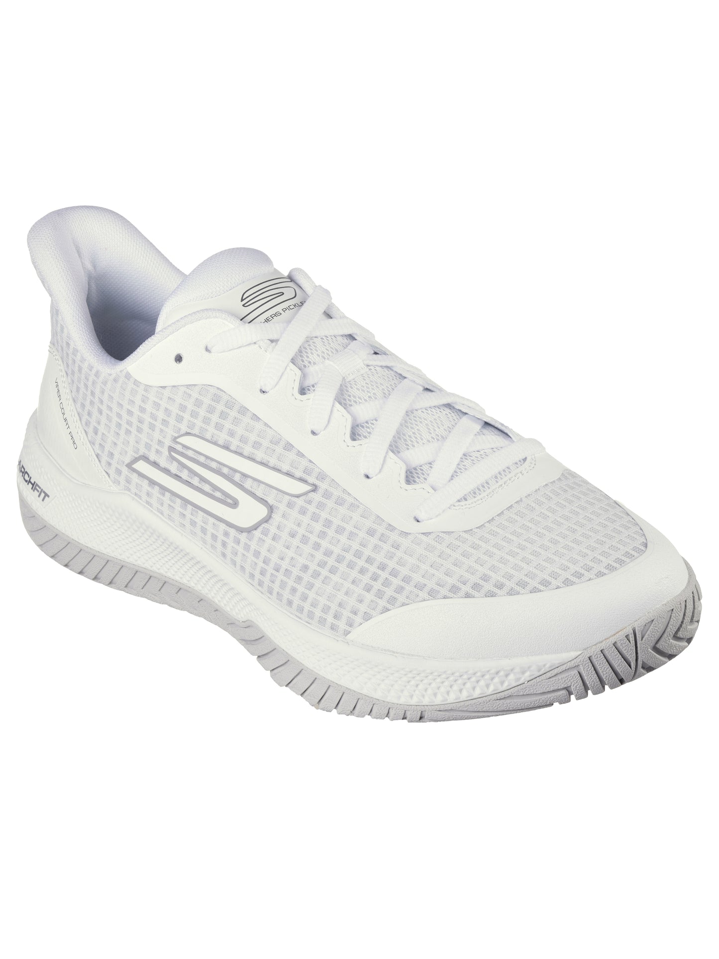 Skechers - Men’s Viper Court Pro Extra Wide Pickleball Shoes (White)