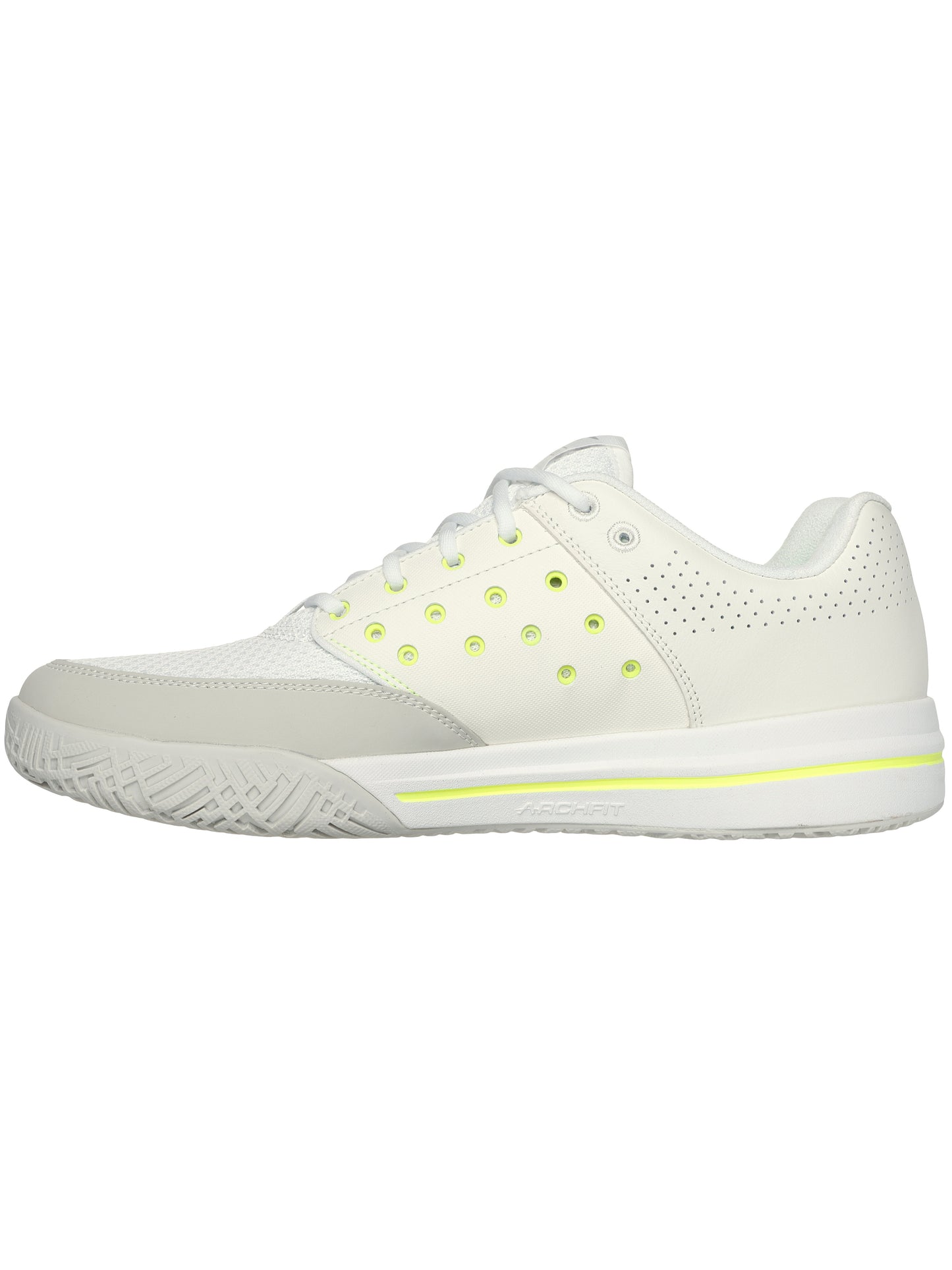 Skechers - Men's Viper Court Luxe Pickleball Shoes (White/Natural)