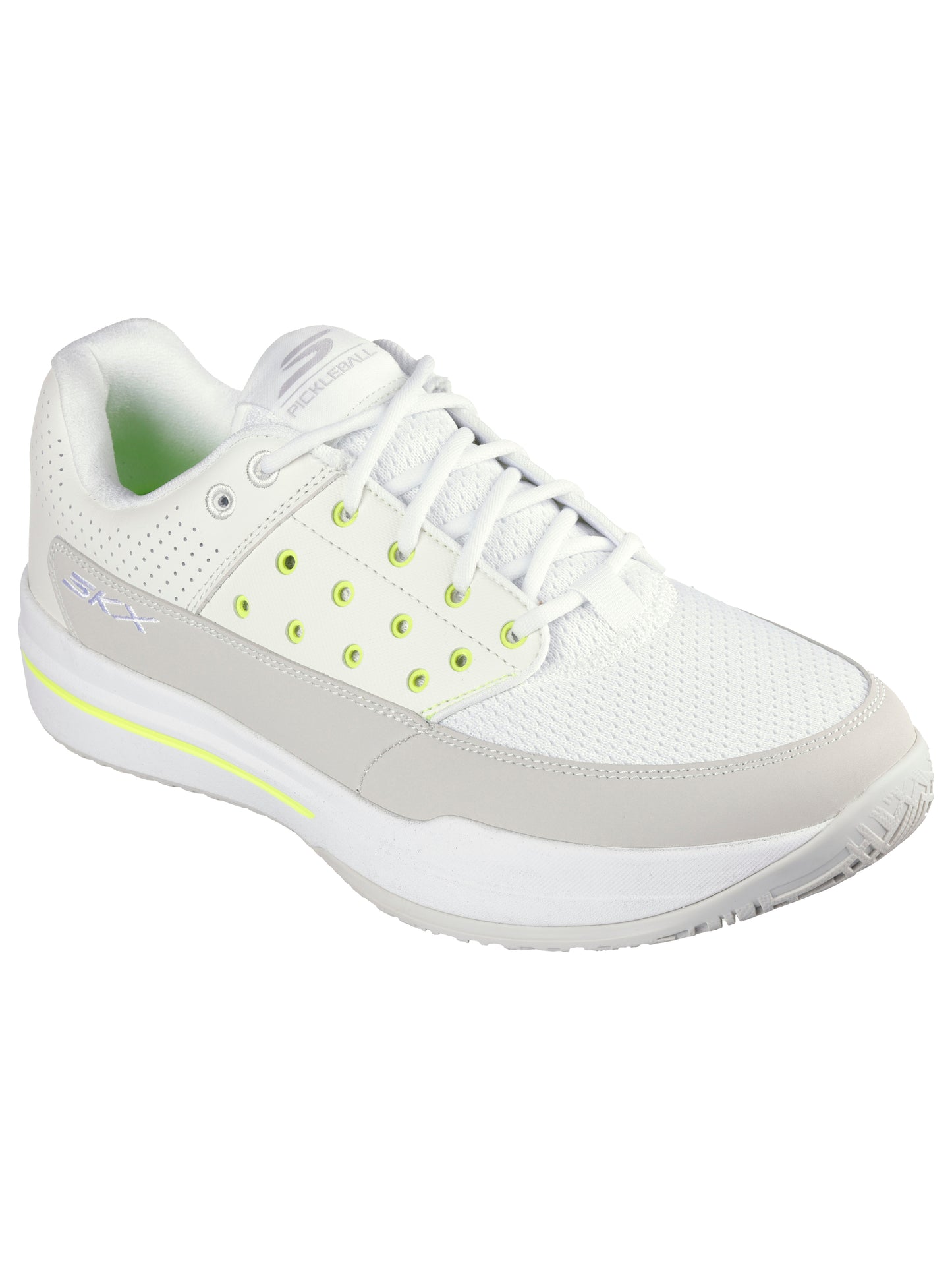 Skechers - Men's Viper Court Luxe Pickleball Shoes (White/Natural)