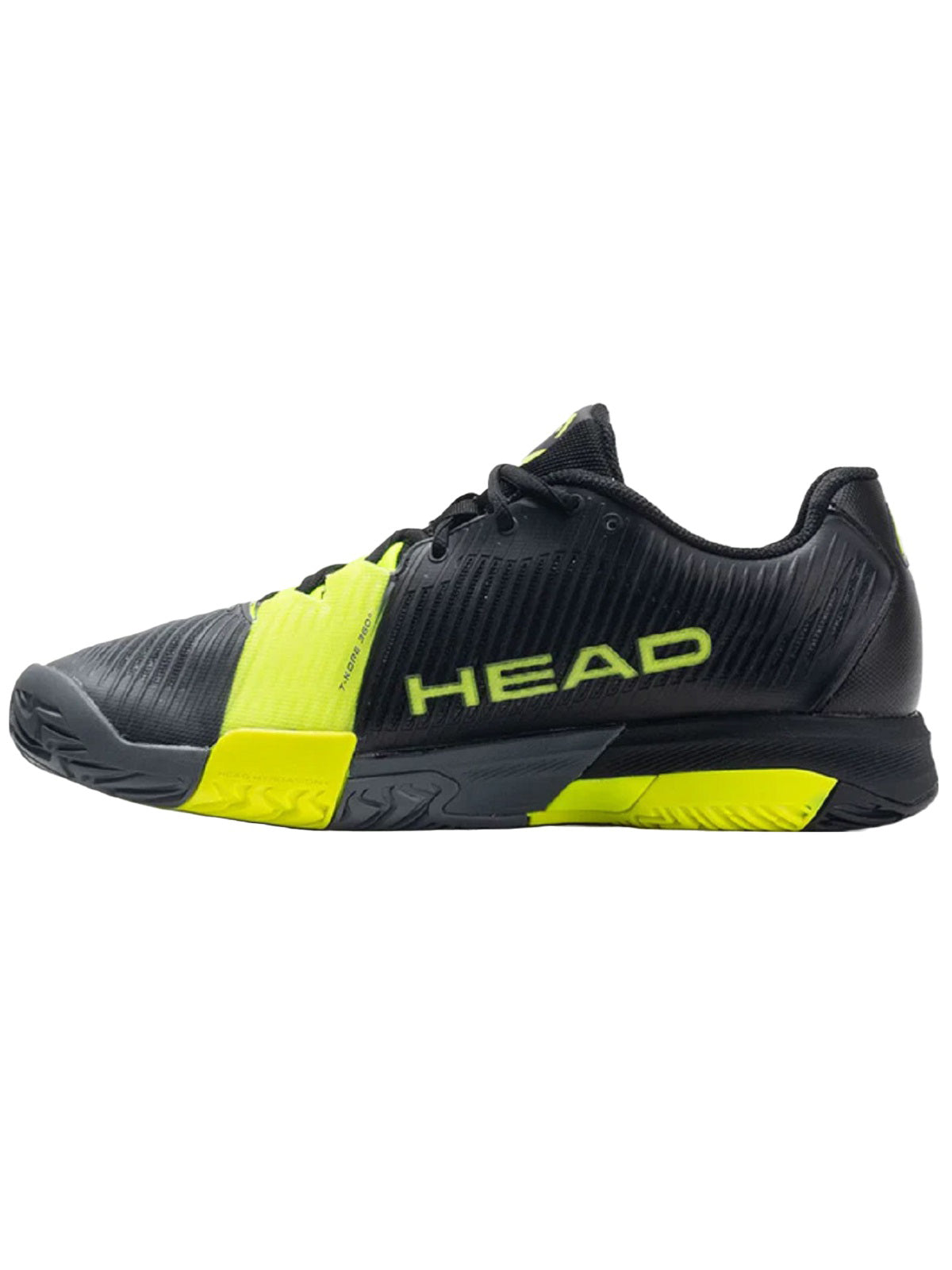 Head Men's Revolt Pro 4.0 Pickleball Shoes (Black/Yellow)