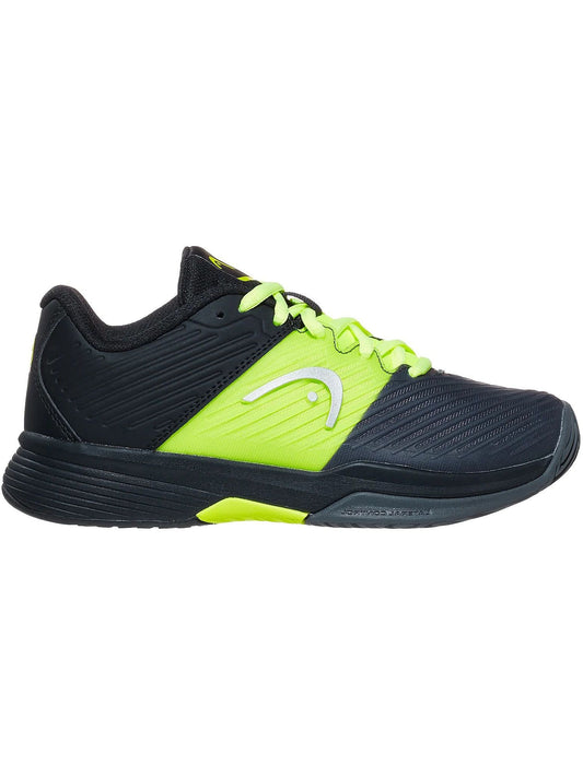 Head Junior Revolt Pro 4.0 Pickleball Shoes (Black/Yellow)