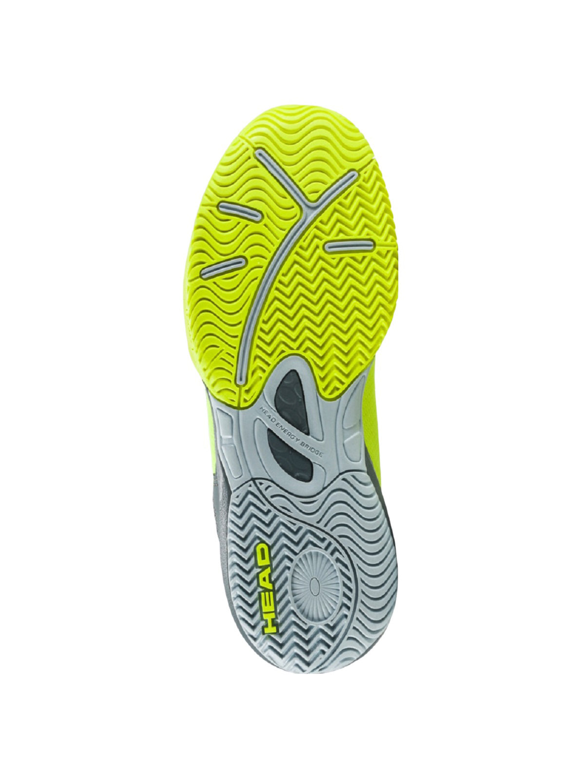 Head Junior Sprint 3.5 Pickleball Shoes (Yellow/Grey)