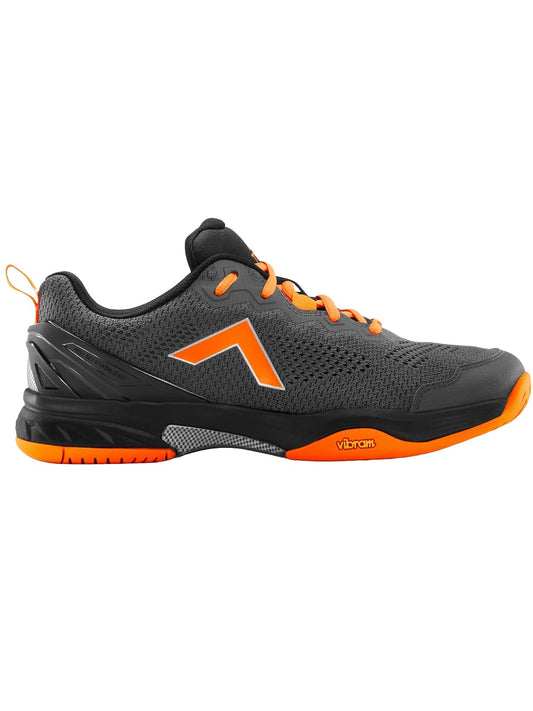 Tyrol Men's Velocity-V Pickleball Shoes (Charcoal Grey/Tangerine)