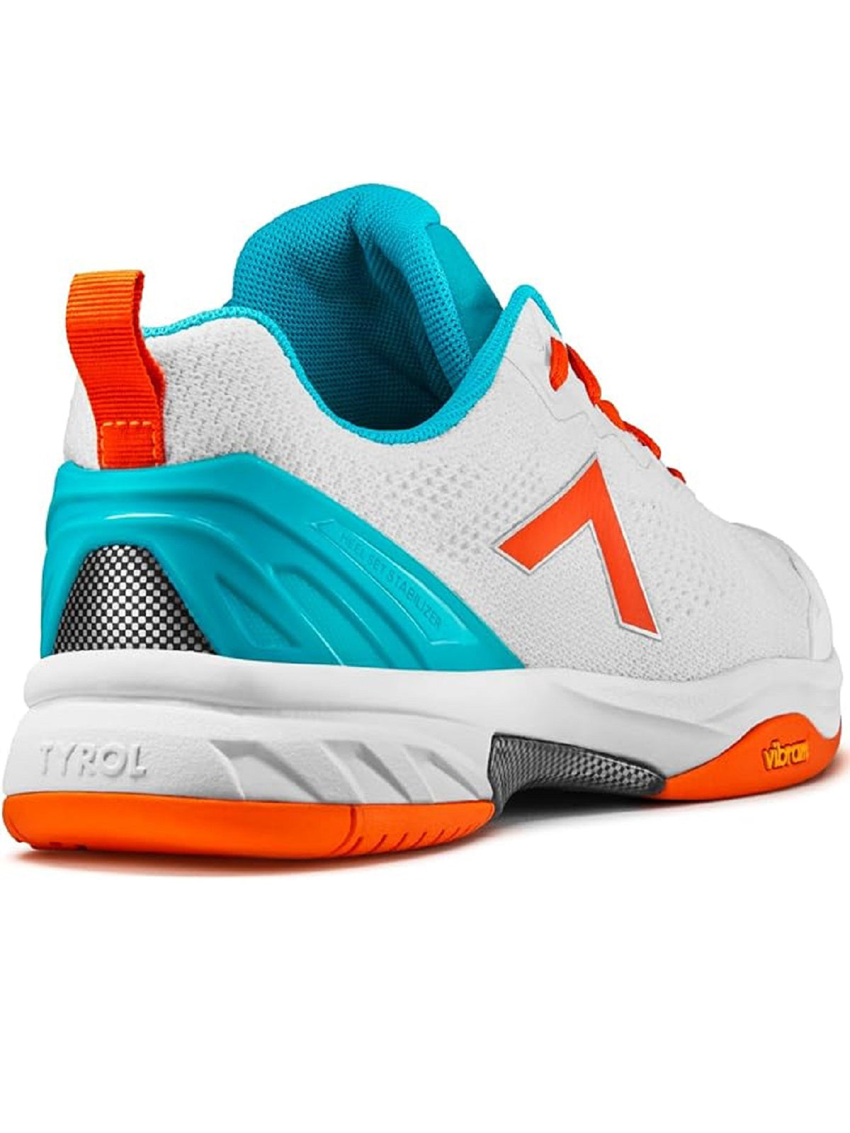 Tyrol Men's Velocity-V Pickleball Shoes (White/Aqua)