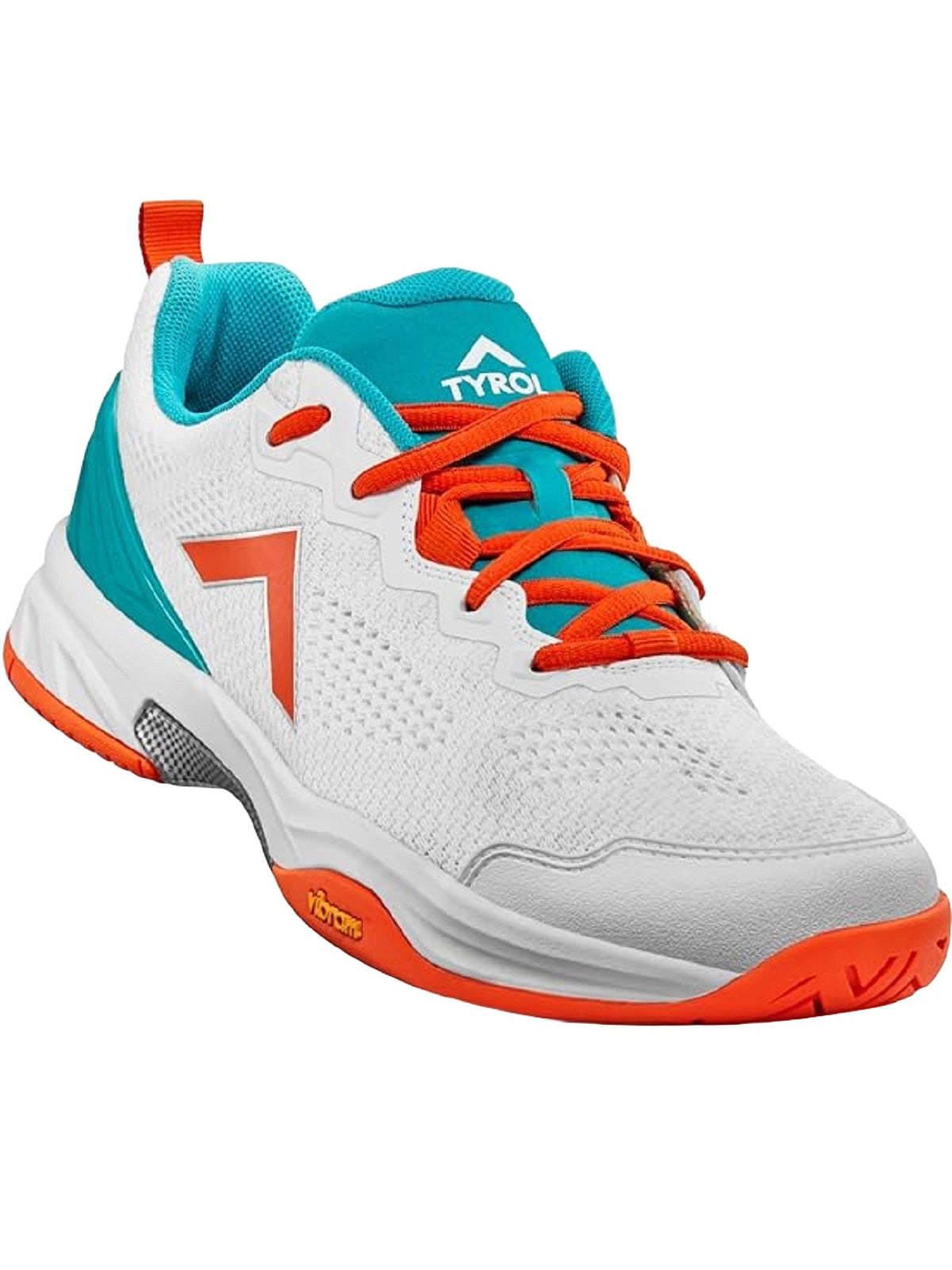 Tyrol Men's Velocity-V Pickleball Shoes (White/Aqua)