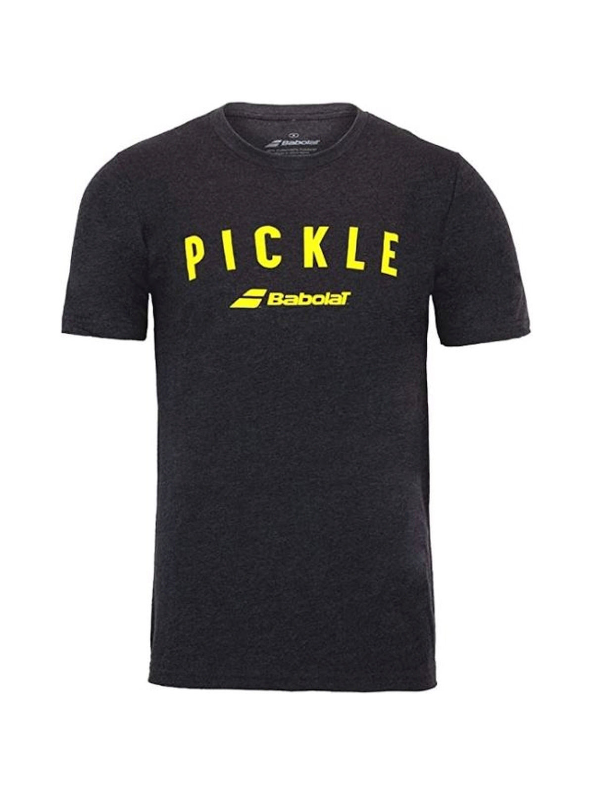 Babolat Men's Pickle Crew Neck T-Shirt (Charcoal)