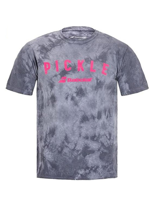 Babolat Men's Pickle Crew Neck T-Shirt (Crystal Tie Dye)