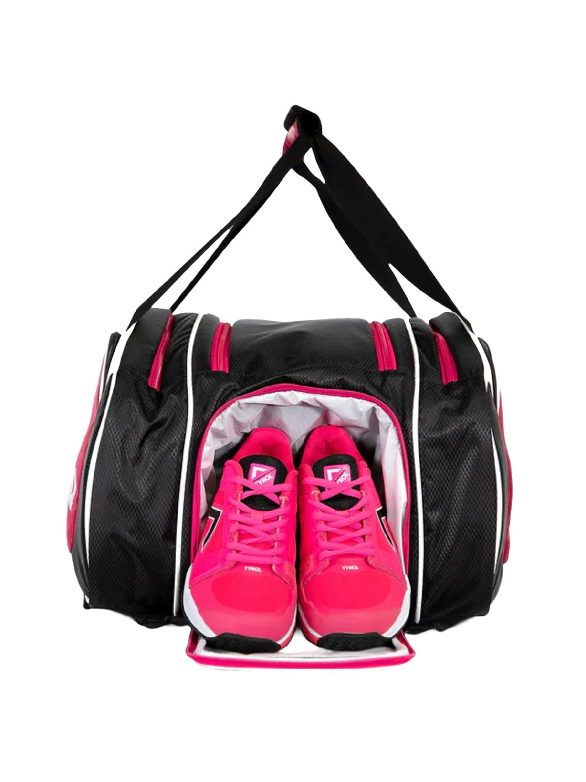 Tyrol Pickleball Tournament Bag, Large (Pink/Black)