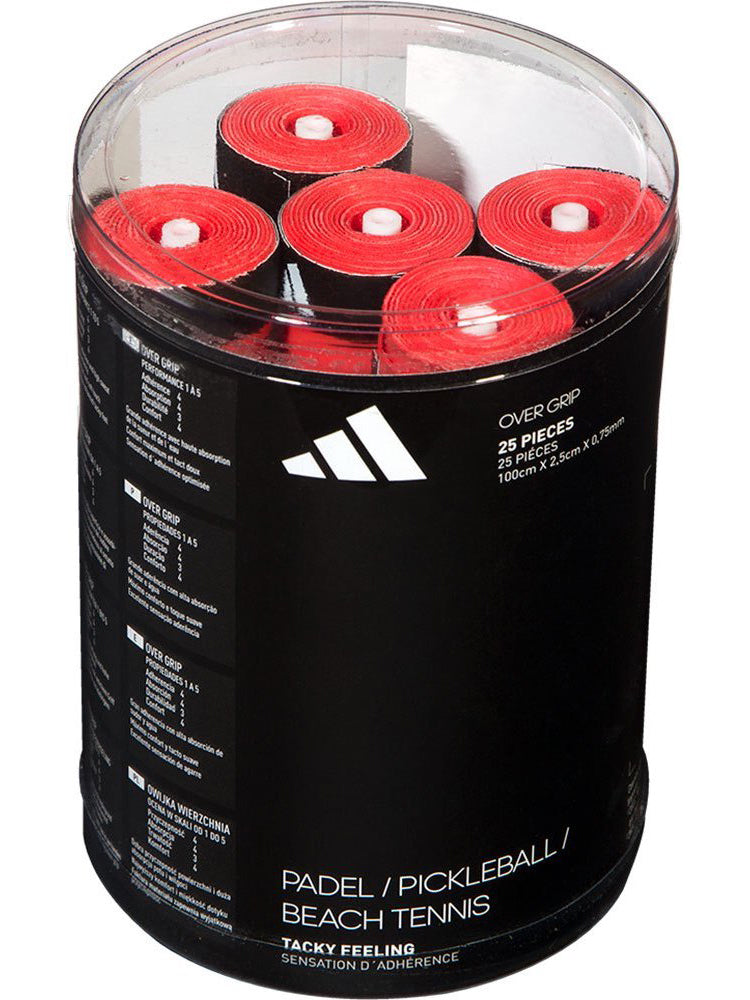 Adidas Padel Overgrip 25 Pack (Mixed Colors)