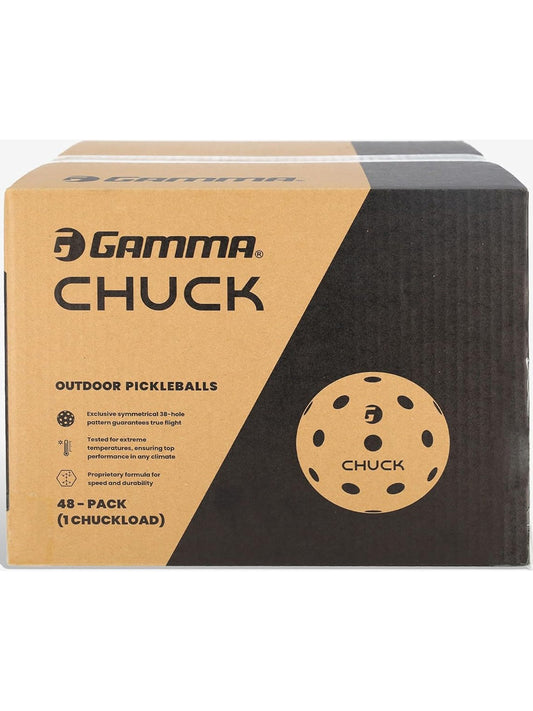 Gamma Chuck Outdoor Pickleball Balls (48-Pack)