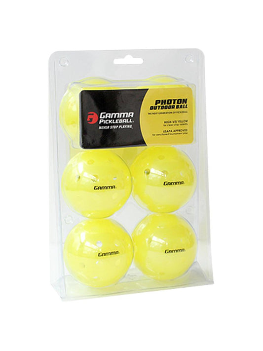 Gamma Photon Outdoor Pickleball Balls (6 Pack)