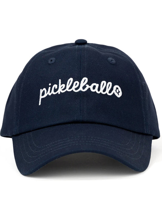 Ame & Lulu Heads Up Pickleball Hat (Navy Pickleball Stitched)