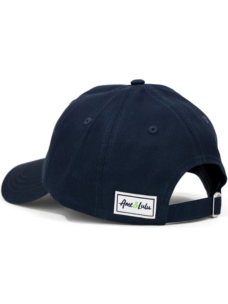 Ame & Lulu Heads Up Pickleball Hat (Navy Pickleball Stitched)