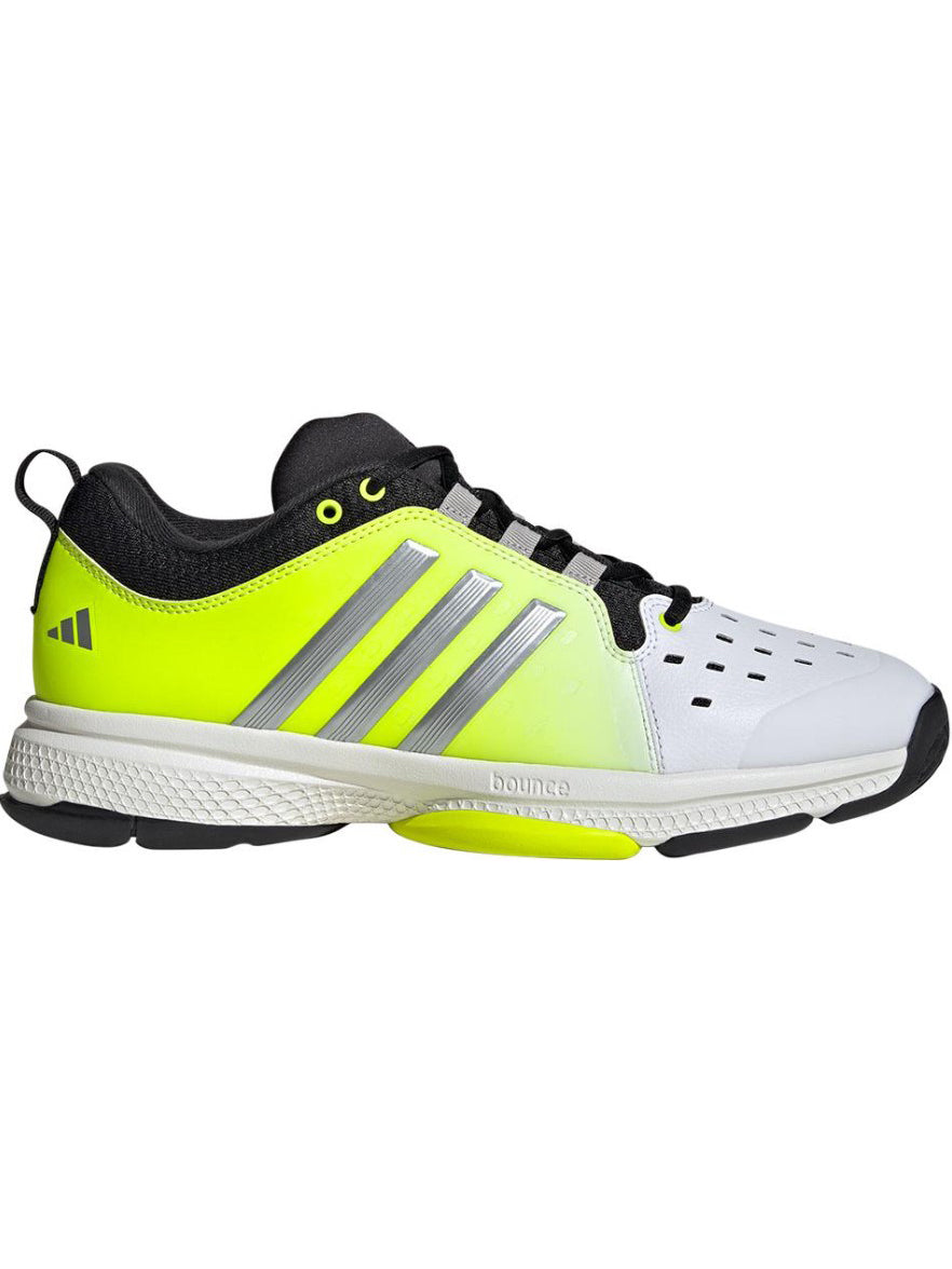 Adidas Men’s Court Pickleball Shoes (Cloud White/Silver Metallic/Core Black)