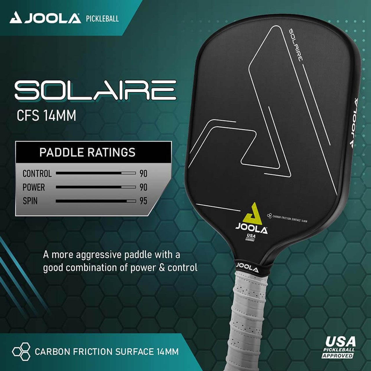 JOOLA - Solaire CFS 14 Pickleball Paddle