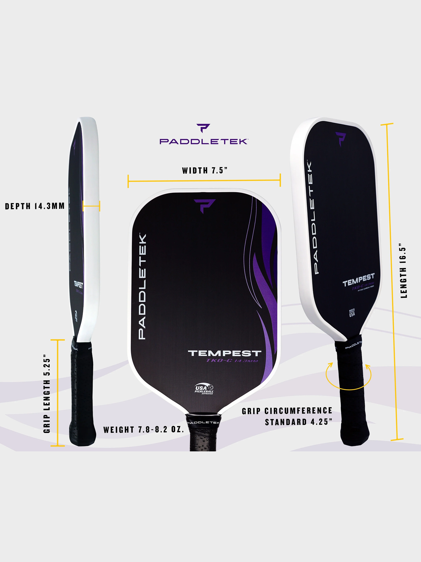 Paddletek Tempest TKO-C 14.3