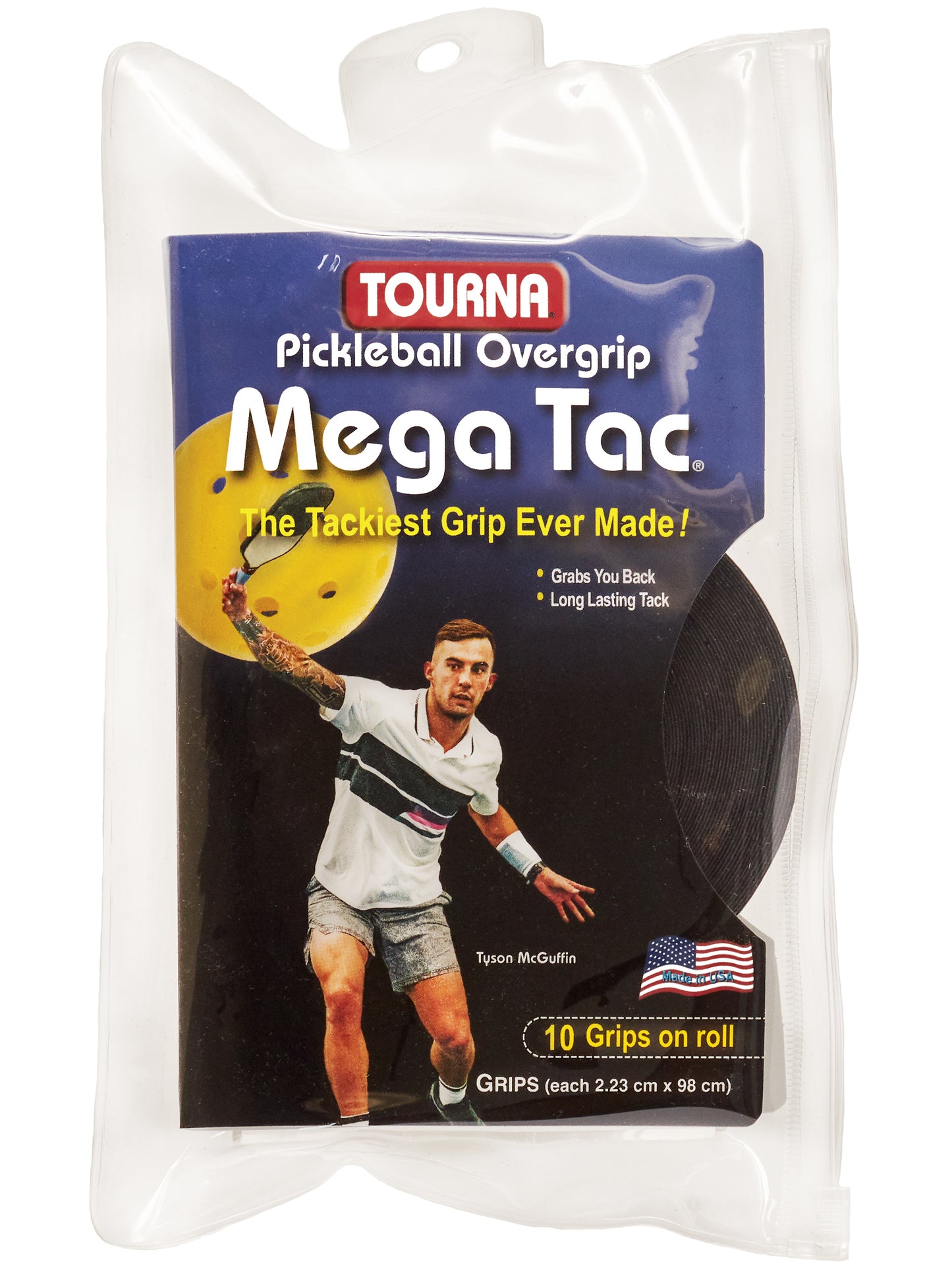 Tourna Mega Tac Pickleball Paddle Overgrip (10 Pack)