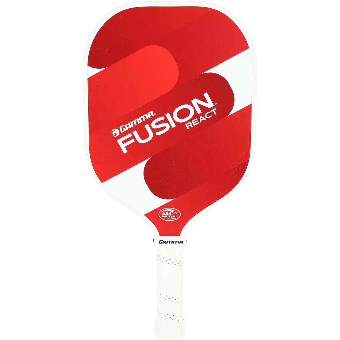 Gamma Fusion React Pickleball Paddle (Red)