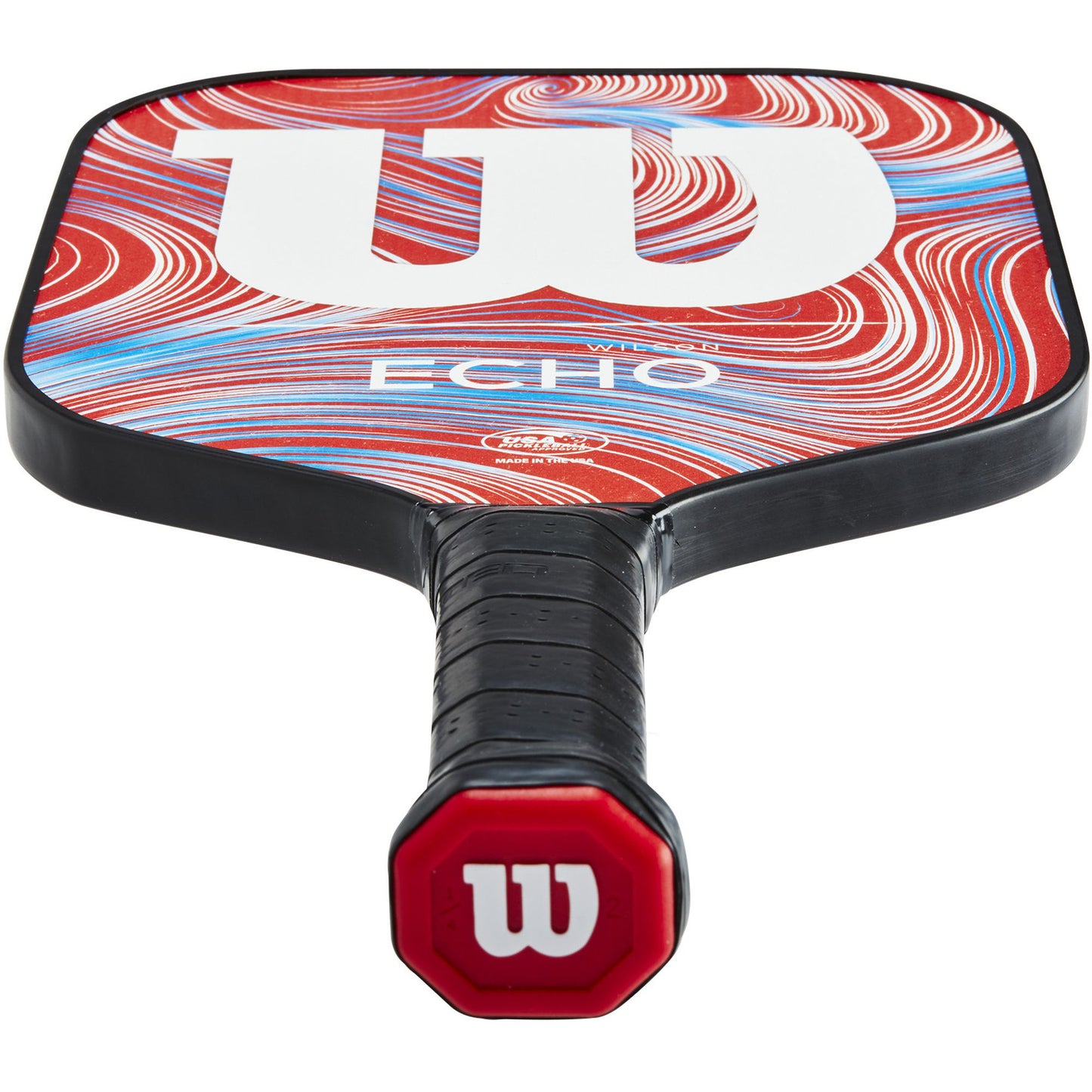 Wilson Echo Energy Pickleball Paddle (Red/White/Blue)