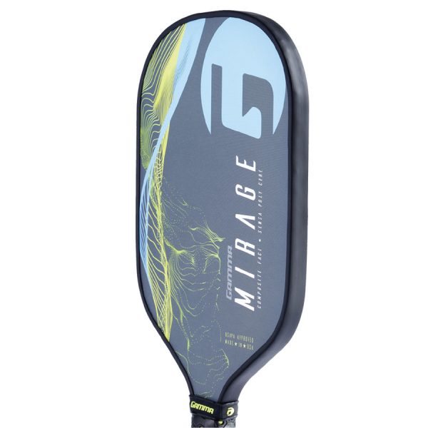 Gamma Mirage Poly Core Pickleball Paddle (Blue)