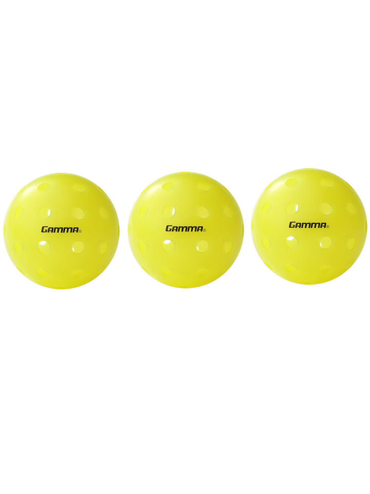 Gamma Photon Outdoor Pickleball Balls (3 Pack)