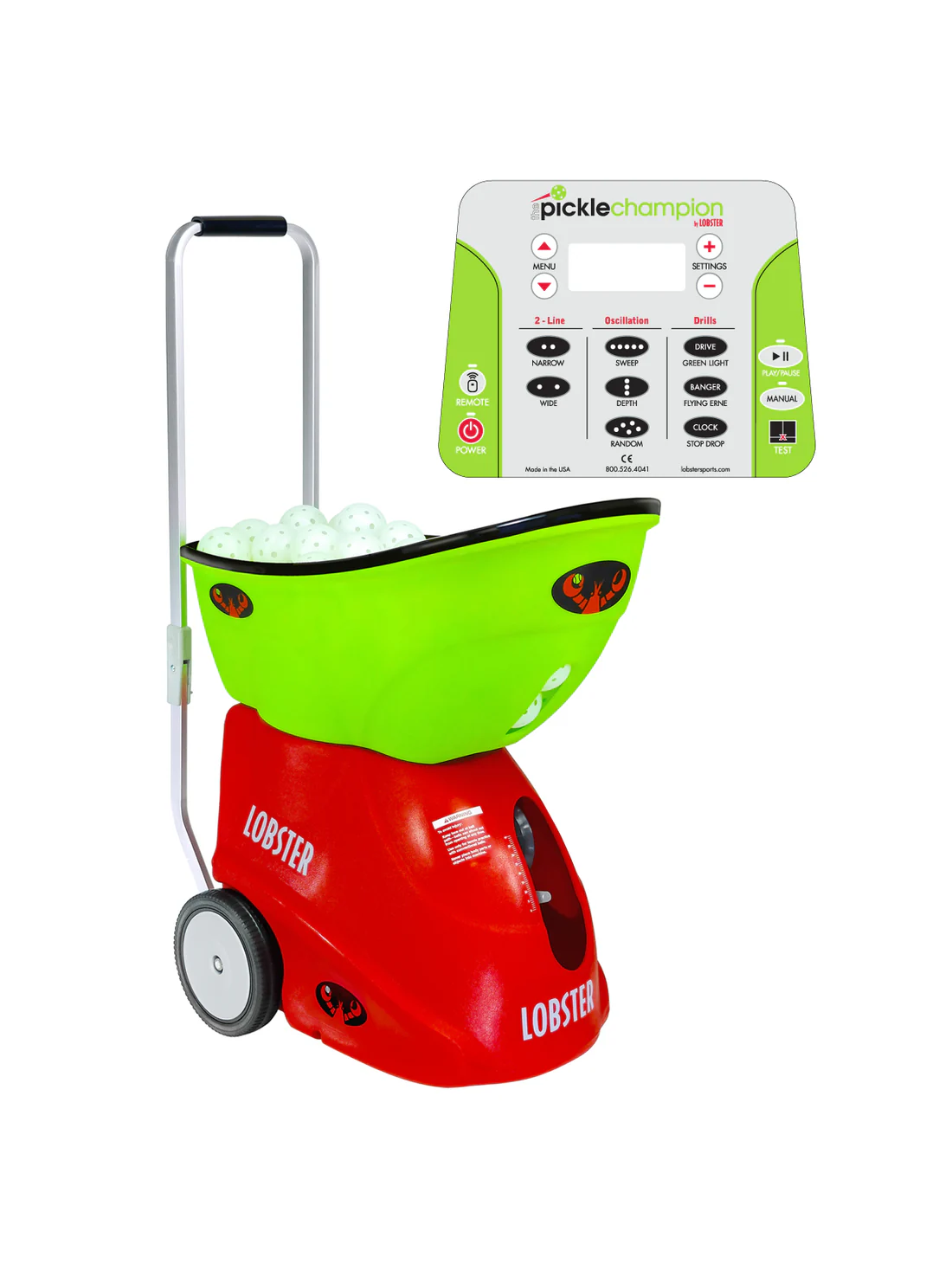 Lobster The Pickle Champion Portable Pickleball Machine