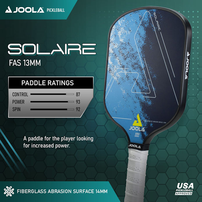 JOOLA - Solaire FAS 13 Pickleball Paddle